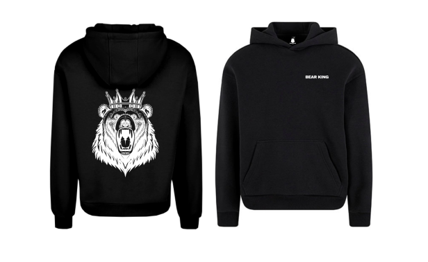 BK HOODY BERSERK Black